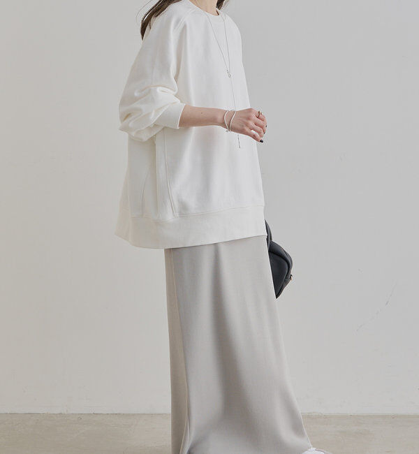  「【WEB限定カラーあり】シンプル裏毛スウェットプルオーバー」|スウェット・ジャージ|