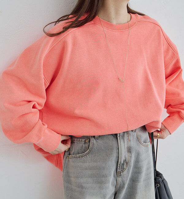  「【WEB限定カラーあり】シンプル裏毛スウェットプルオーバー」|スウェット・ジャージ|