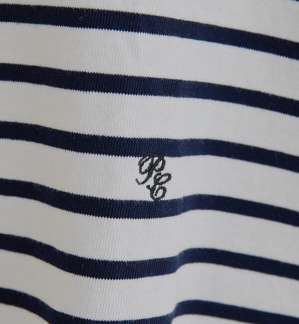  「ボーダーショートカットソー」|プルオーバー|