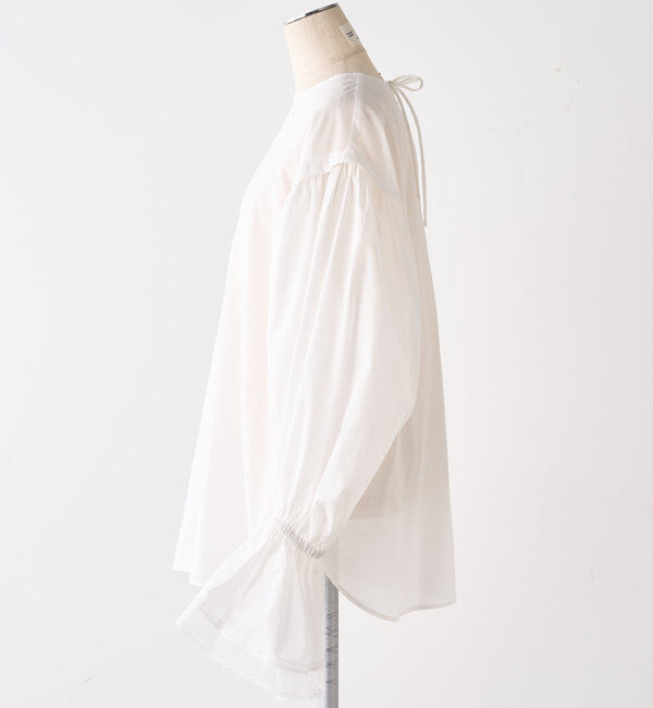  「フレア袖口レースブラウス」|プルオーバー|