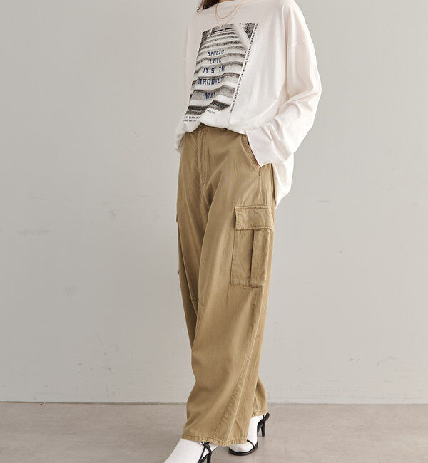  「カーブシルエットカーゴパンツ」|その他|