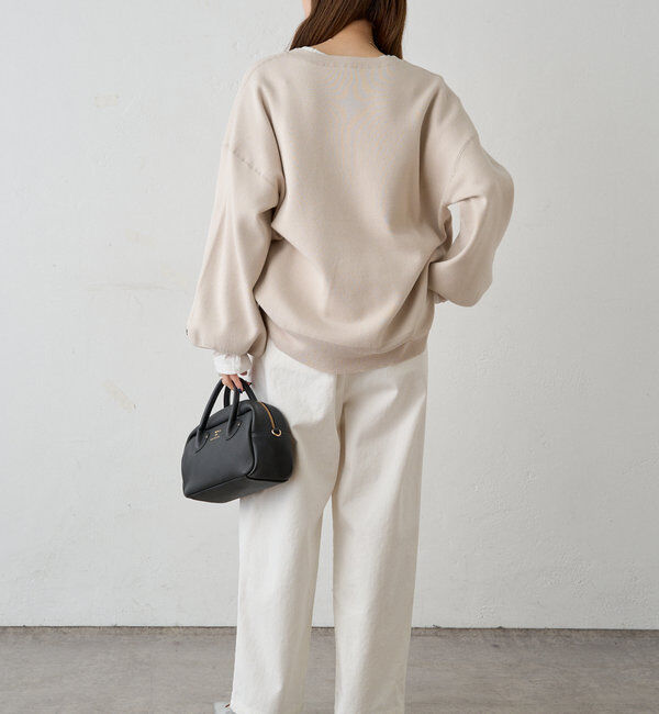  「ベルト付きリラックスデニムパンツ」|デニム|