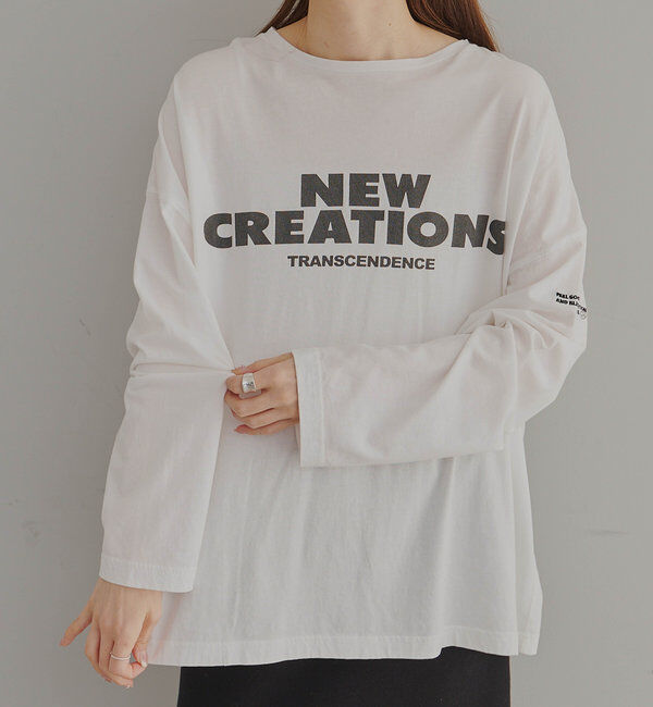  「【F&B】オーガニックコットンシアーガーゼカットソー」|プルオーバー|