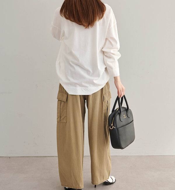  「コットンガーゼフォトプリントカットソー」|Tシャツ・カットソー|