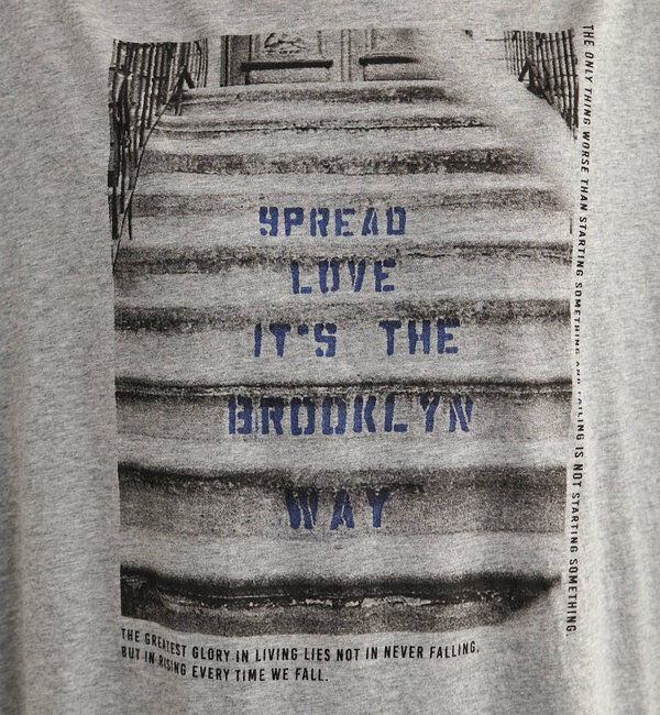  「コットンガーゼフォトプリントカットソー」|Tシャツ・カットソー|