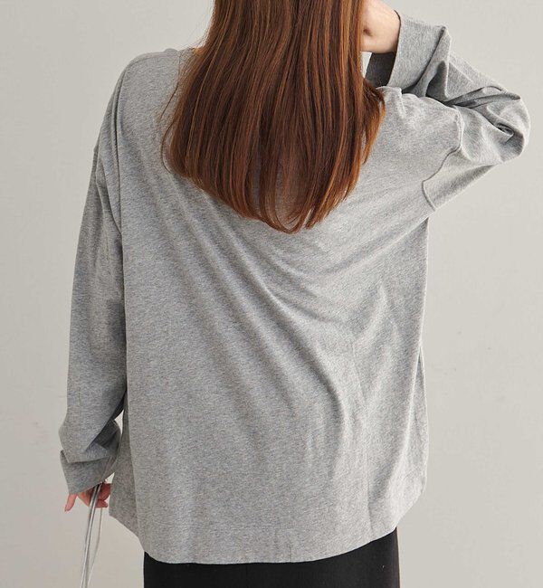  「コットンガーゼフォトプリントカットソー」|Tシャツ・カットソー|