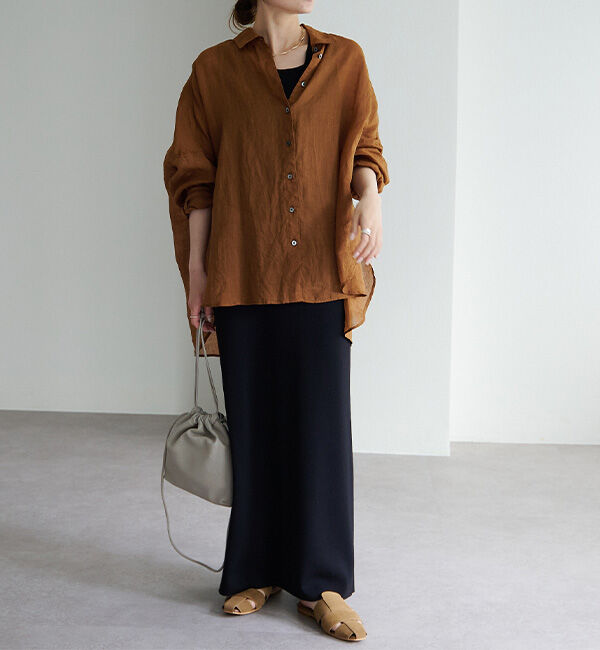  「《新色登場！/リバイバル》【-3kg見え / Du noir】ナロースカート」|スカート|