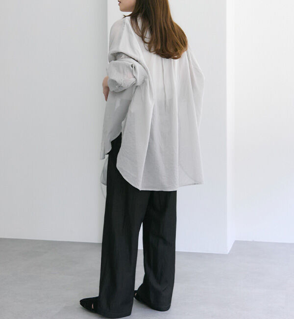  「【新色登場！/リバイバル】ラミーオーバーシャツブラウス」|シャツ・ブラウス|