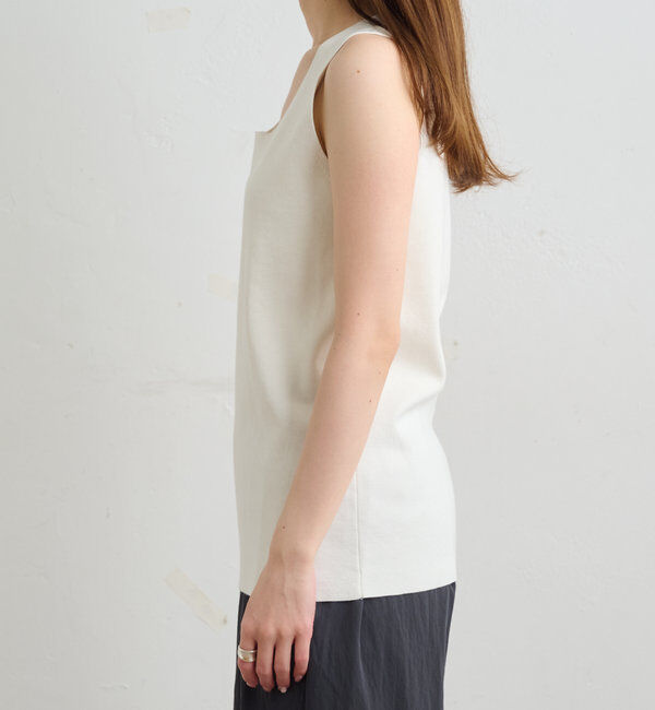  「【Du noir】ラウンドネックタンク」|タンクトップ|