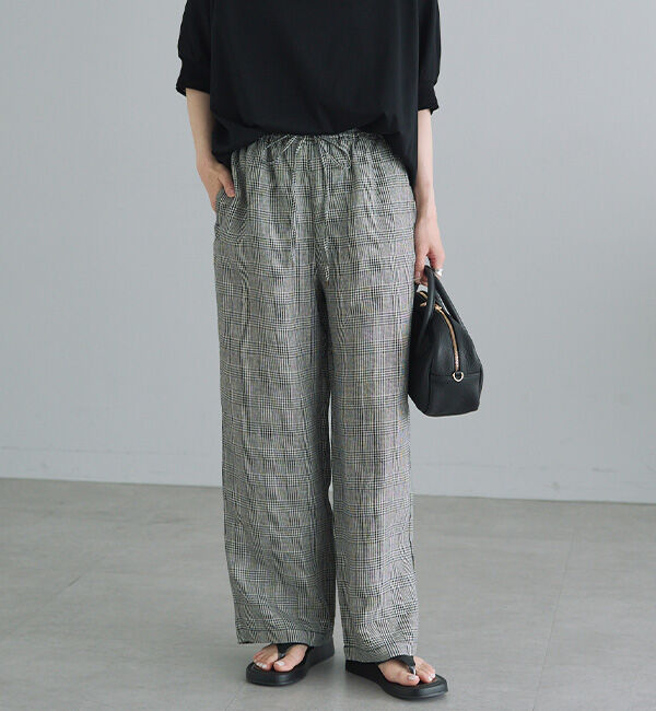  「リネンウエストゴムイージーパンツ」|その他|その他2