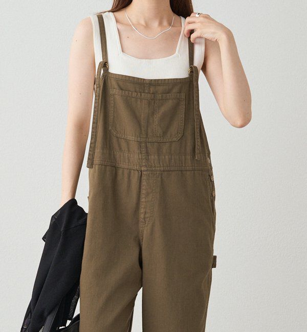  「甘撚りツイルサロペット」|その他|