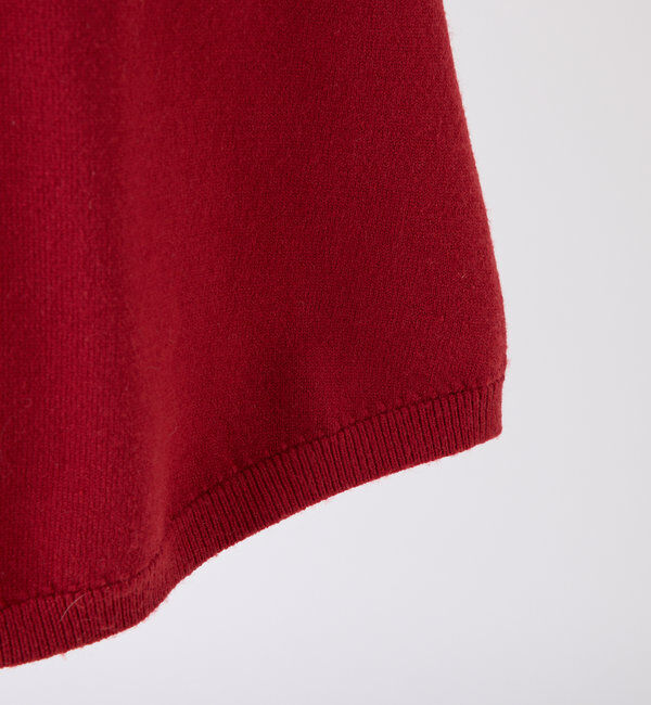  「ポロ襟ニットワンピース」|ワンピース|