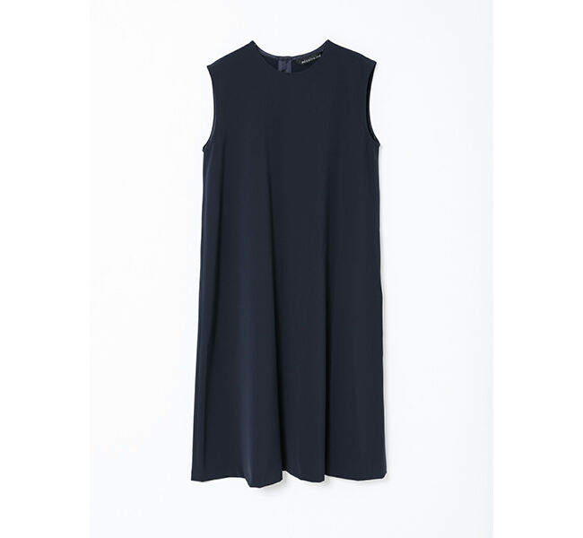 mizuiro ind「mizuiro ind ノースリーブAラインワンピース」|ワンピース|navy