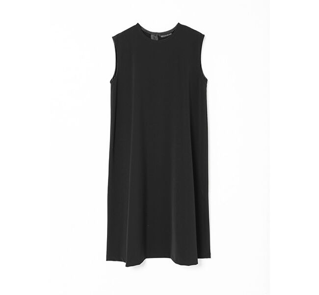 mizuiro ind「mizuiro ind ノースリーブAラインワンピース」|ワンピース|black
