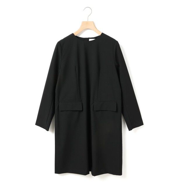 MARMARMAR「MARMARMAR T/R ツイルドレス」|ワンピース|ブラック