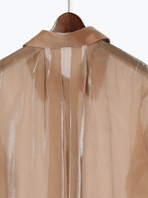 Te chichi「シャイニーシアースリップシャツ」|シャツ・ブラウス|