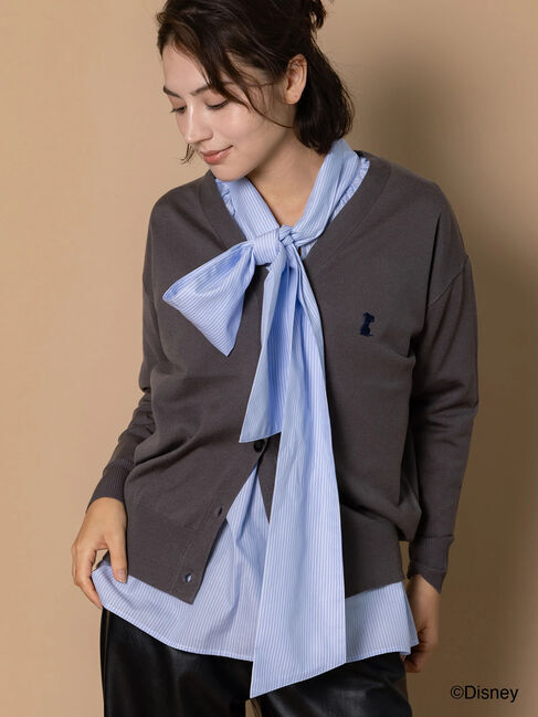 Te chichi「【Disney】101/刺繍Vネックカーディガン」|カーディガン|