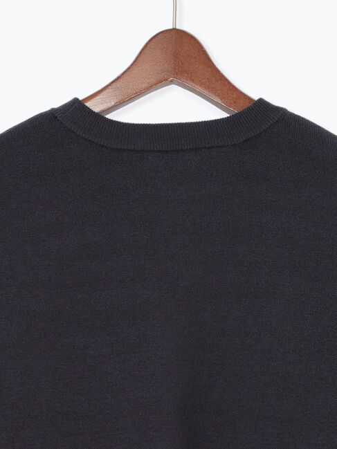 Te chichi「パール&ウレタン刺繍ロゴニット」|ニット・セーター|