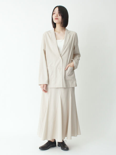 sm2rhythm「リネン混フレアスカート(セットアップ可)」|スカート|