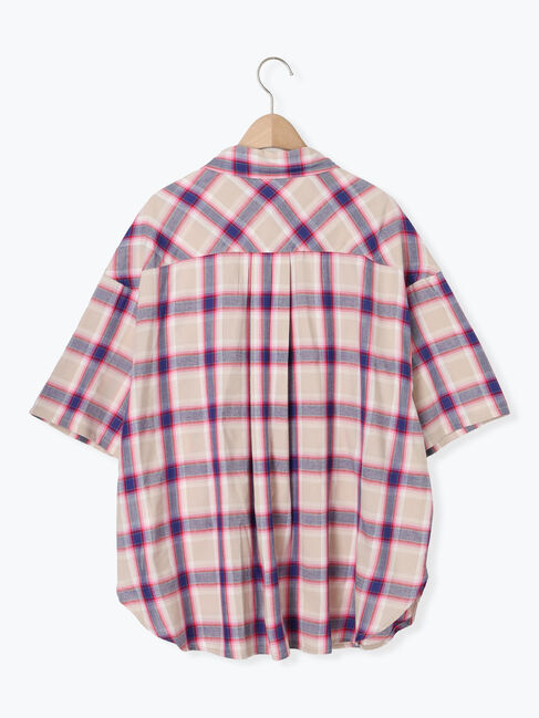 SM2「[接触冷感]チェック柄アソート半袖シャツ」|シャツ・ブラウス|