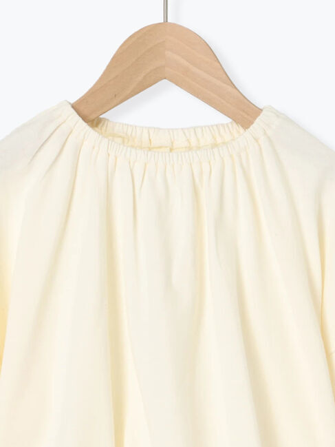 Samansa Mos2 Lagom「5分袖レースカットソー」|Tシャツ・カットソー|