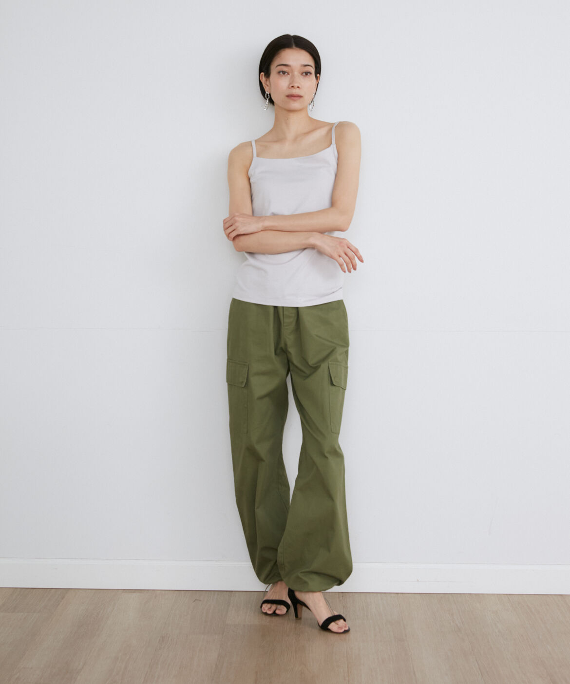 INED「キャミソール《スビン綿MIX天竺/A-GIRL&rsquo;S 》」|キャミソール|