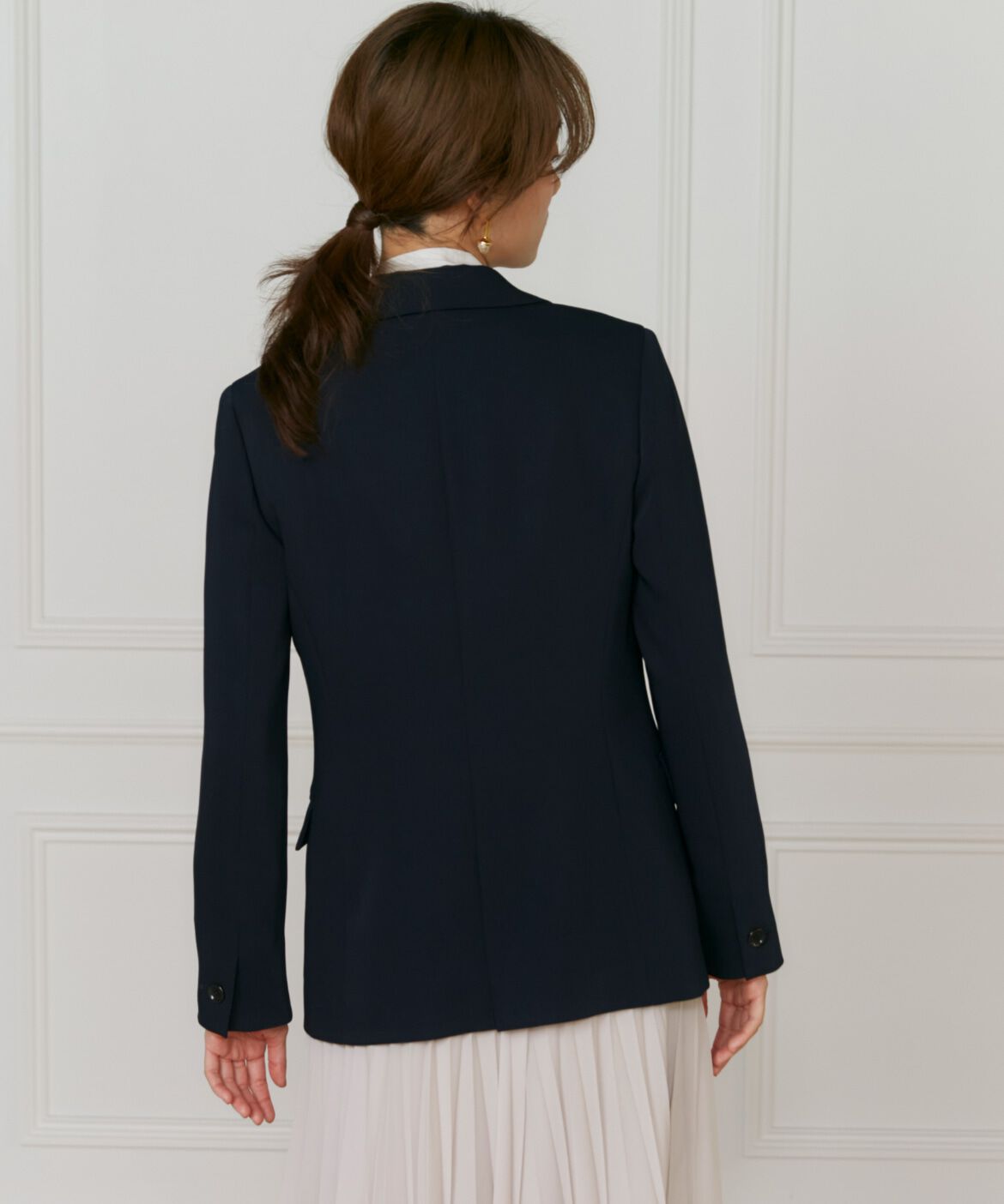 INED「《大きいサイズ》テーラードジャケット」|テーラードジャケット|
