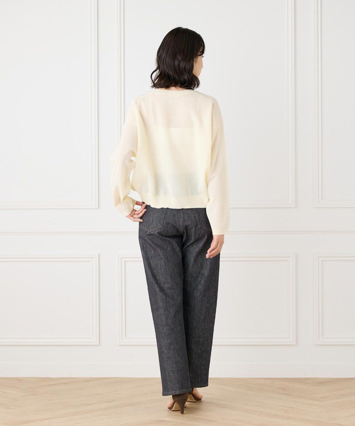 DAY by DAY it&rsquo;s international「ダブルフェイスシアーニット」|ニット・セーター|