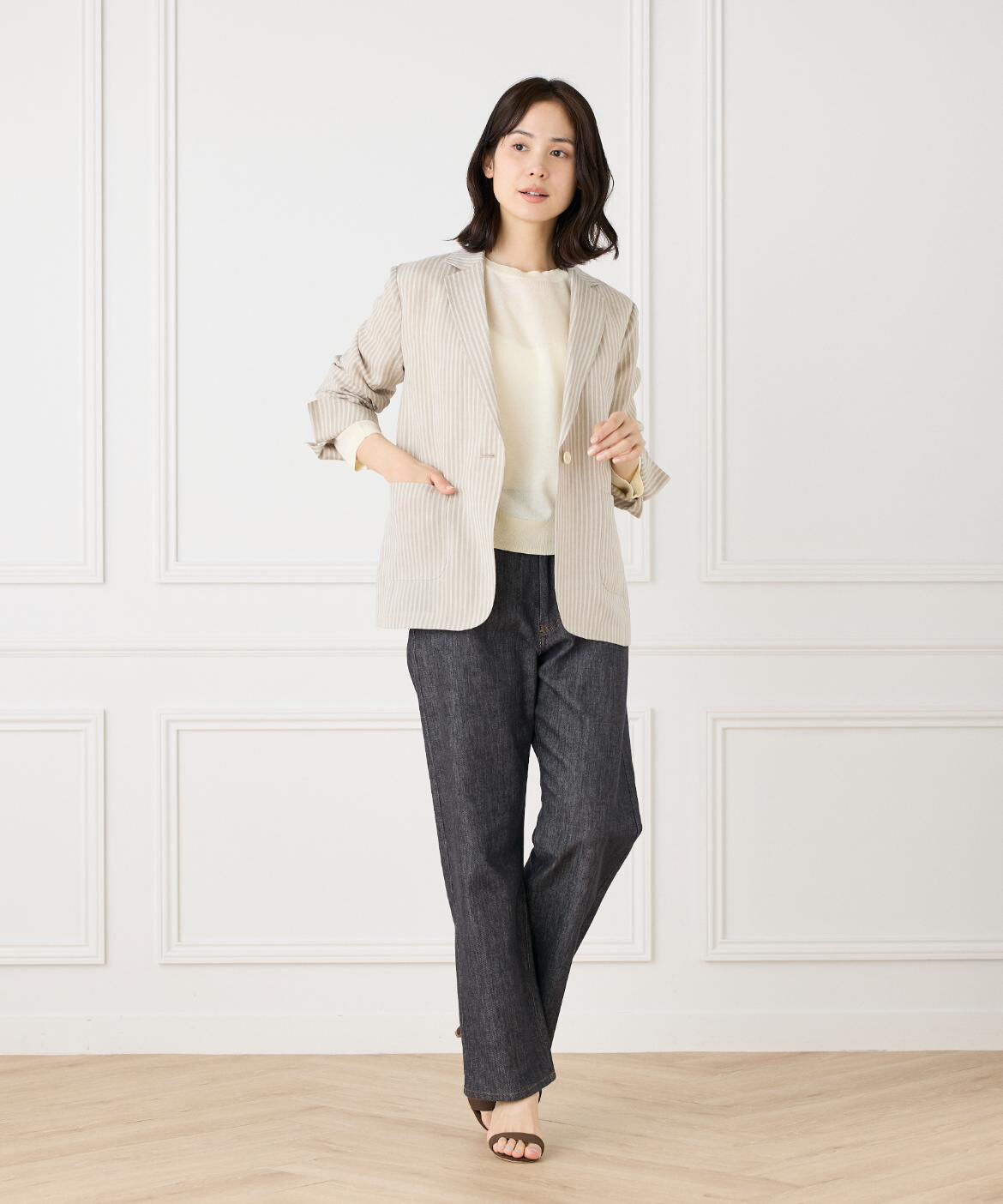 DAY by DAY it&rsquo;s international「ダブルフェイスシアーニット」|ニット・セーター|