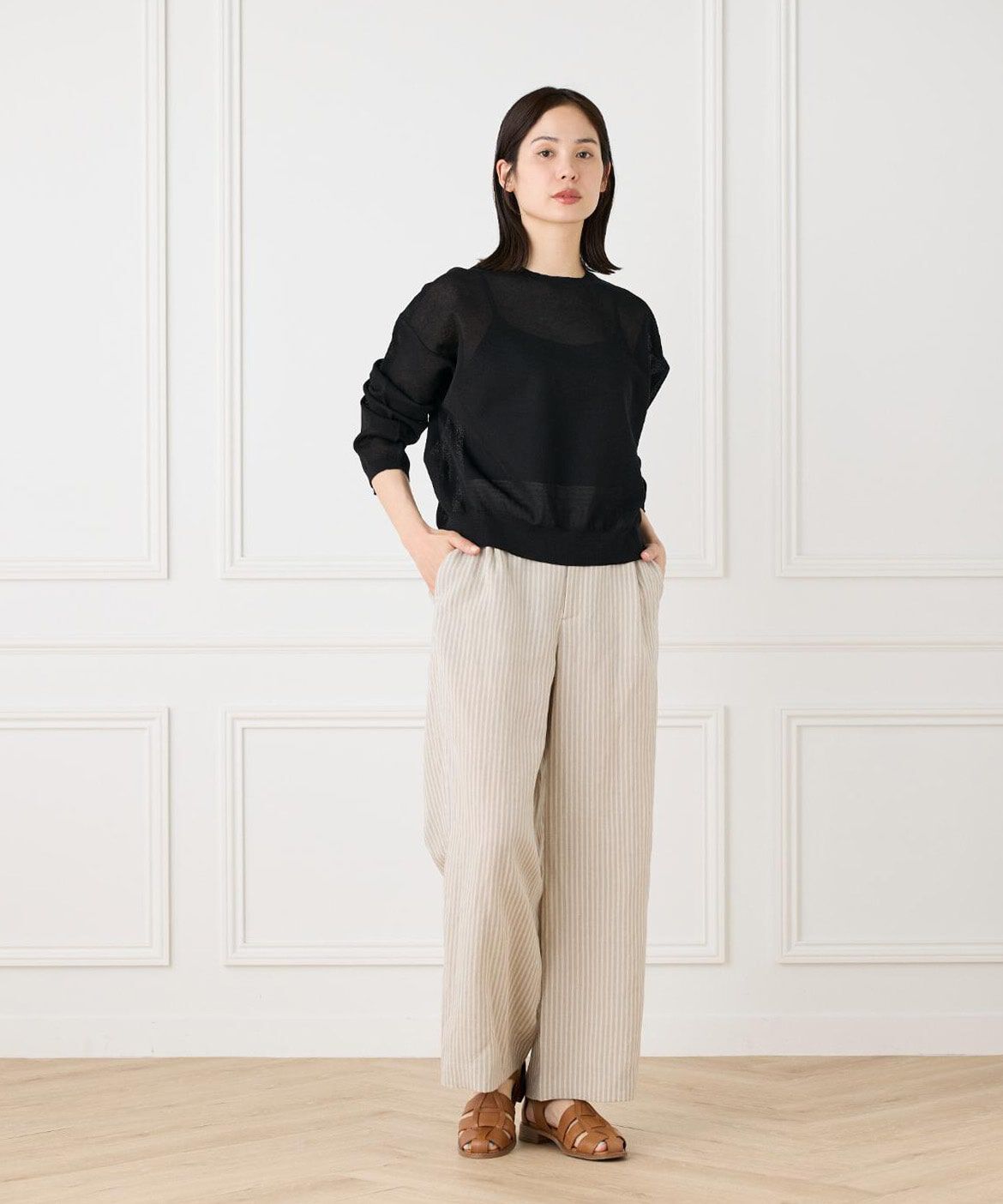 DAY by DAY it&rsquo;s international「ダブルフェイスシアーニット」|ニット・セーター|