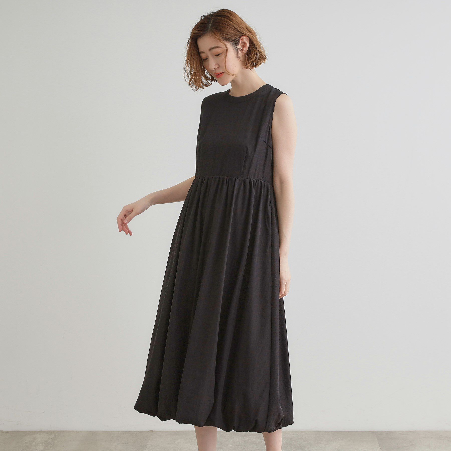 grove「【晴れの日も雨の日も】撥水バルーンワンピース」|ワンピース|