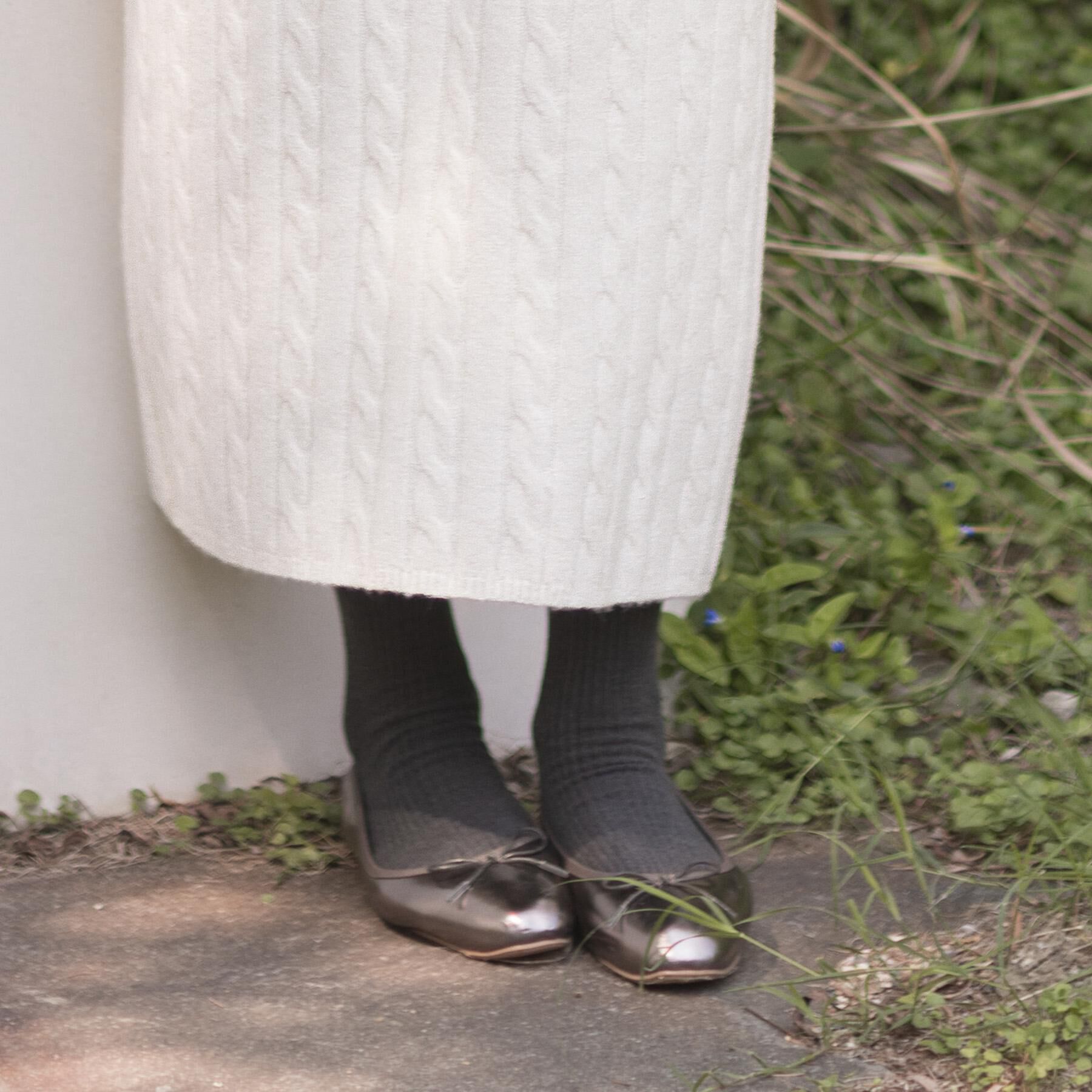 grove「【人間工学】つつまれフィットバレエシューズ （抗菌防臭加工裏地使用）」|その他|