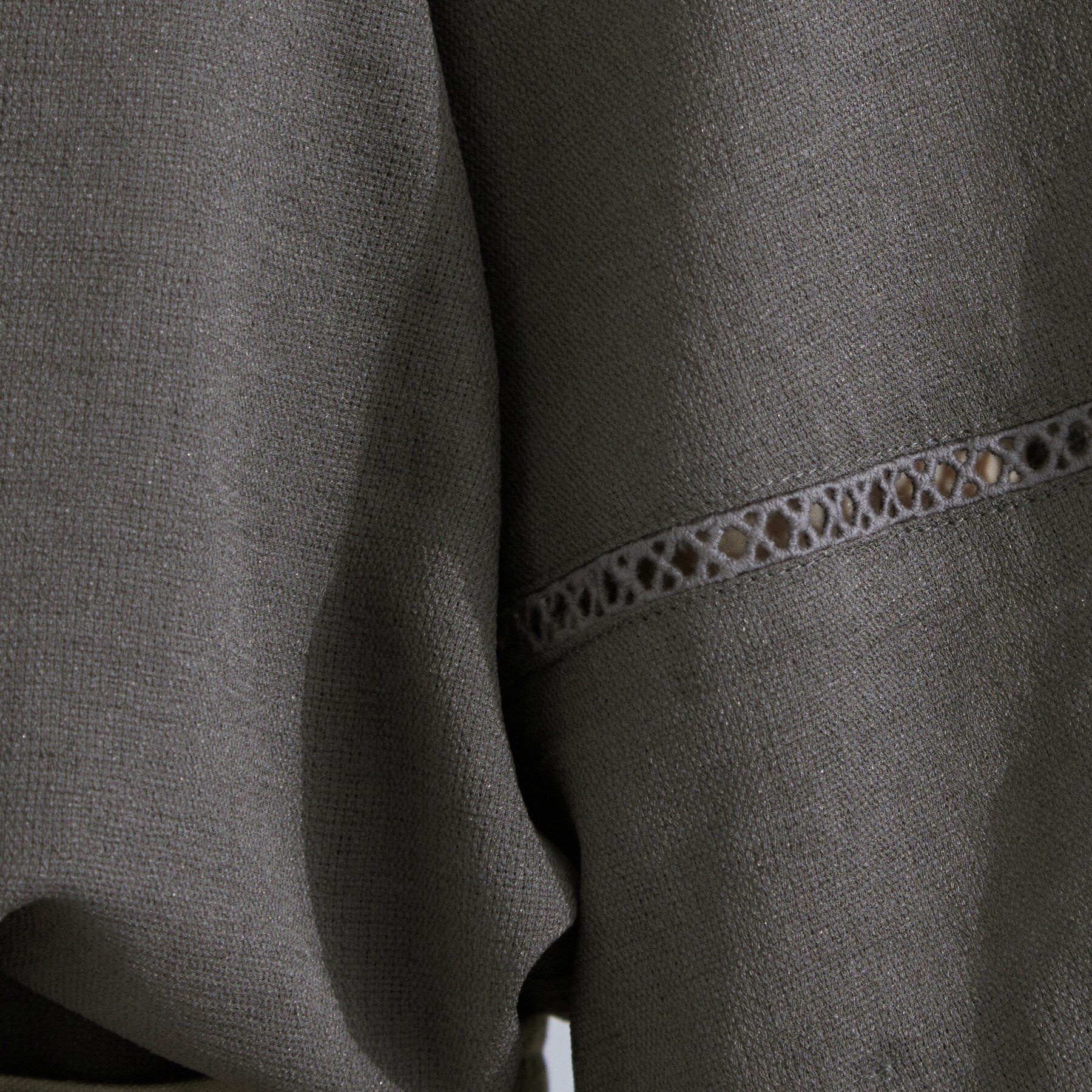 grove「お洒落に決まる 麻調袖コンシャスブラウス」|シャツ・ブラウス|