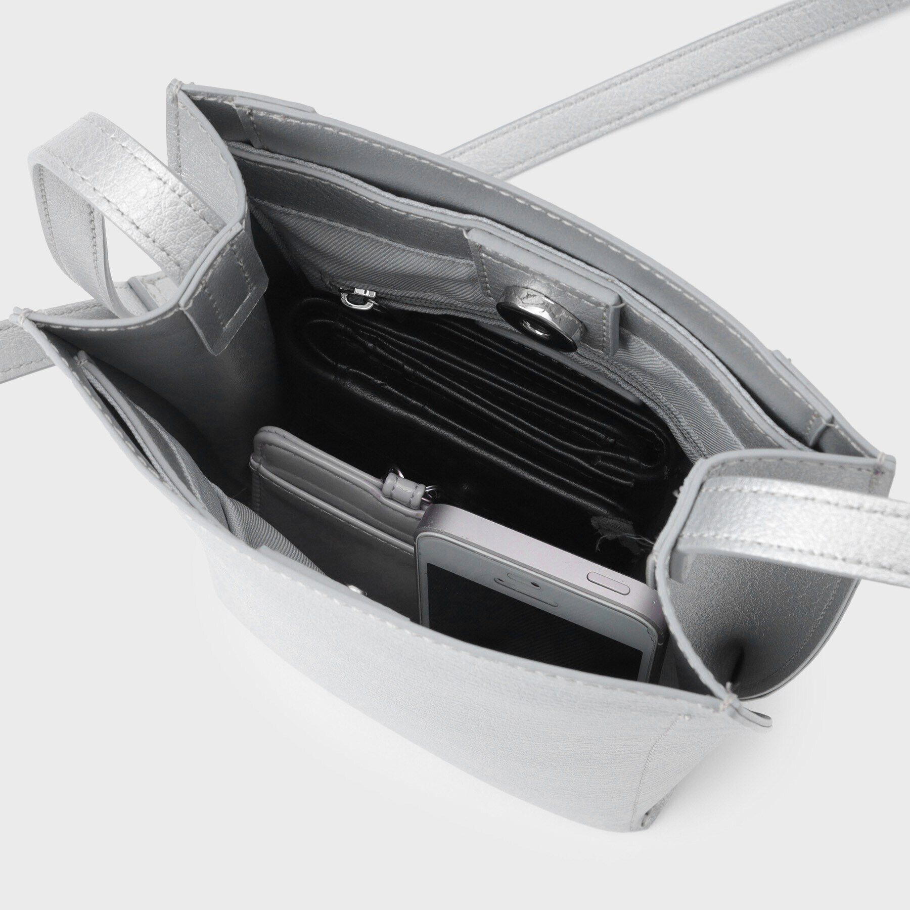 INDIVI「【合皮】ミニポシェットバッグ」|ショルダー・メッセンジャー|