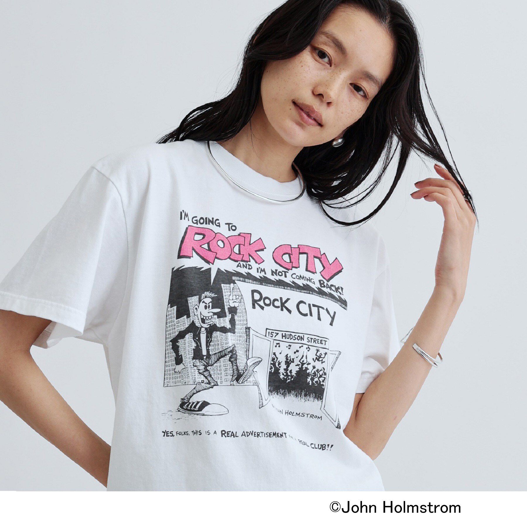 GALLEST「【GOOD ROCK SPEED&times;JOHN HOLMSTROM】ROCK CITY T－SHIRT」|Tシャツ・カットソー|