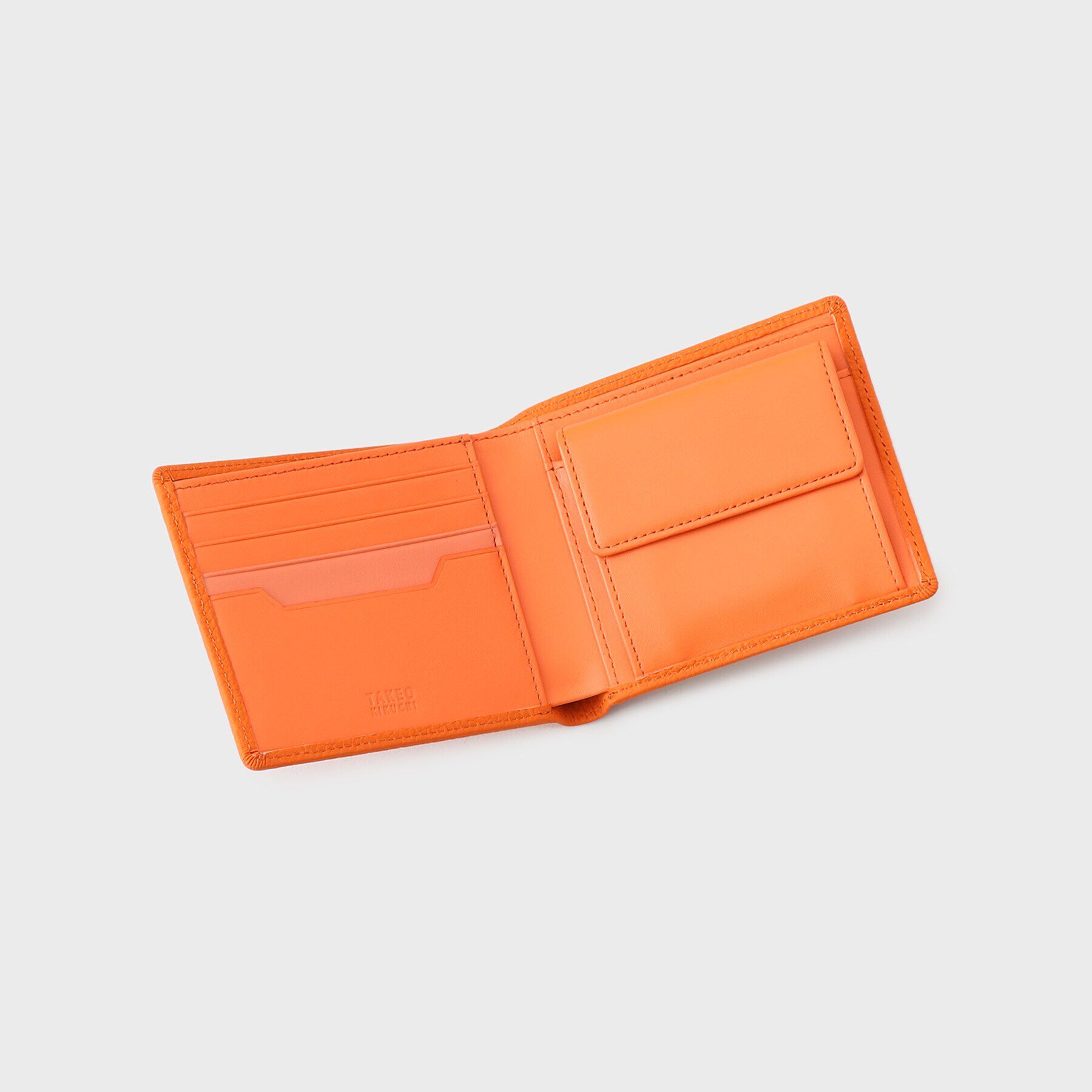 TAKEO KIKUCHI「ソフトシュリンクレザー 二つ折り財布」|財布|