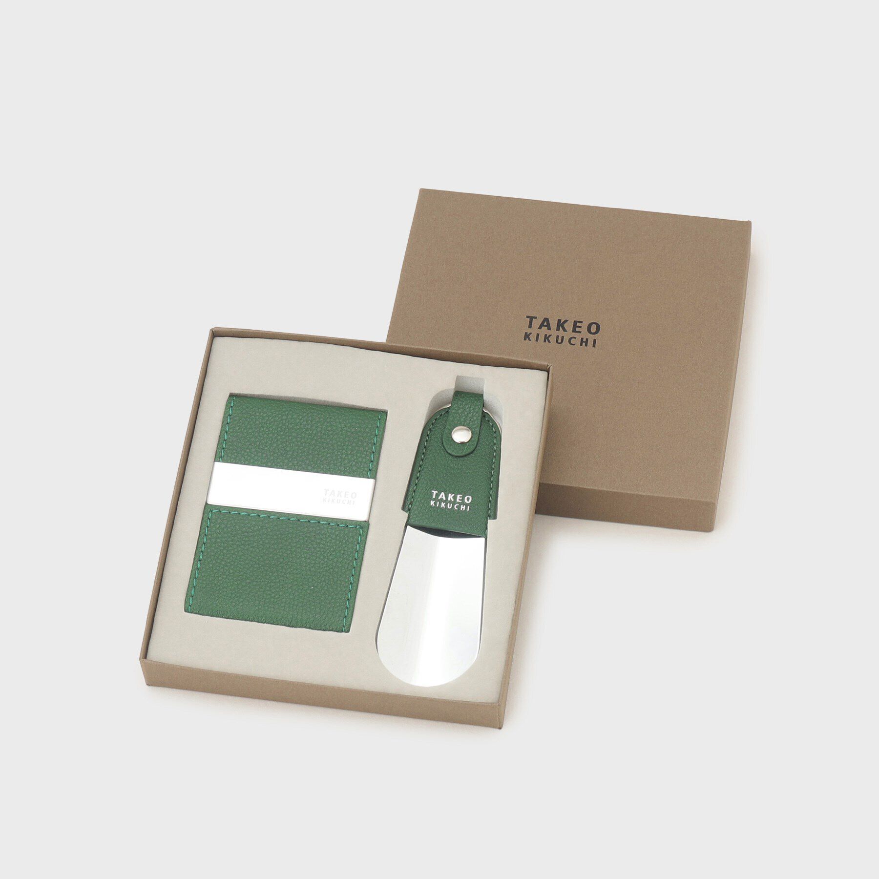 TAKEO KIKUCHI「【BOXセット】名刺入れ＆シューホーンセット」|その他|