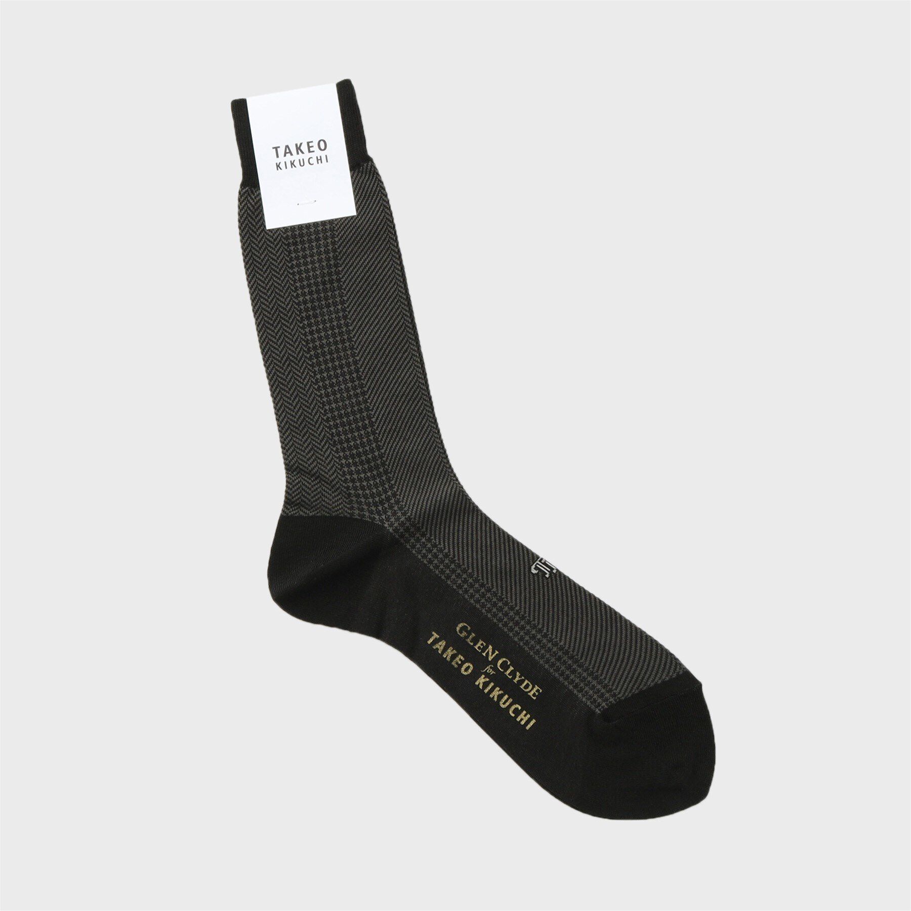TAKEO KIKUCHI「【グレンクライド別注】コーデュラ（R）ドレスソックス」|ソックス|ﾌﾞﾗｯｸ(019)