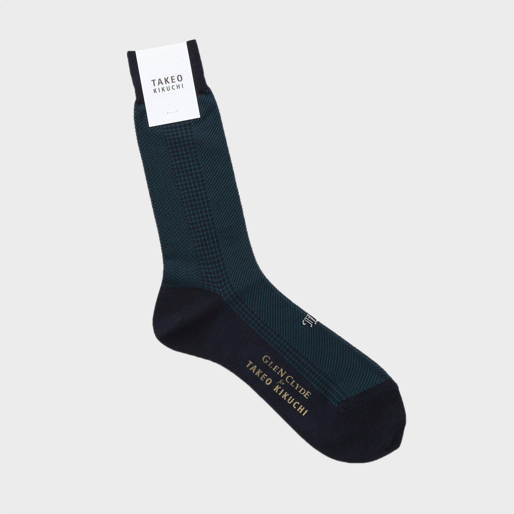 TAKEO KIKUCHI「【グレンクライド別注】コーデュラ（R）ドレスソックス」|ソックス|ﾌﾞﾙｰｸﾞﾘｰﾝ(098)