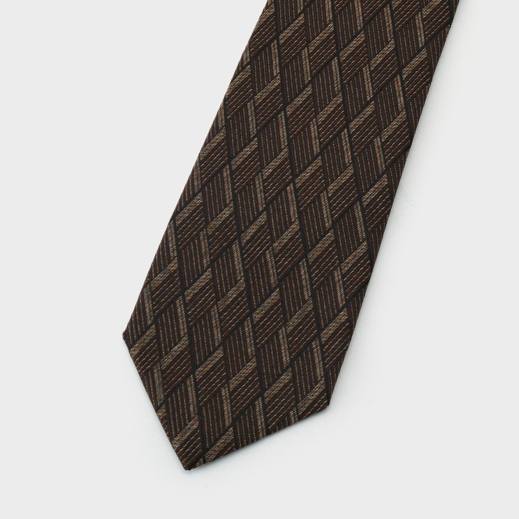 TAKEO KIKUCHI「菱文様（ひしもん）エクストラシルク　ネクタイ」|ネクタイ・蝶ネクタイ|