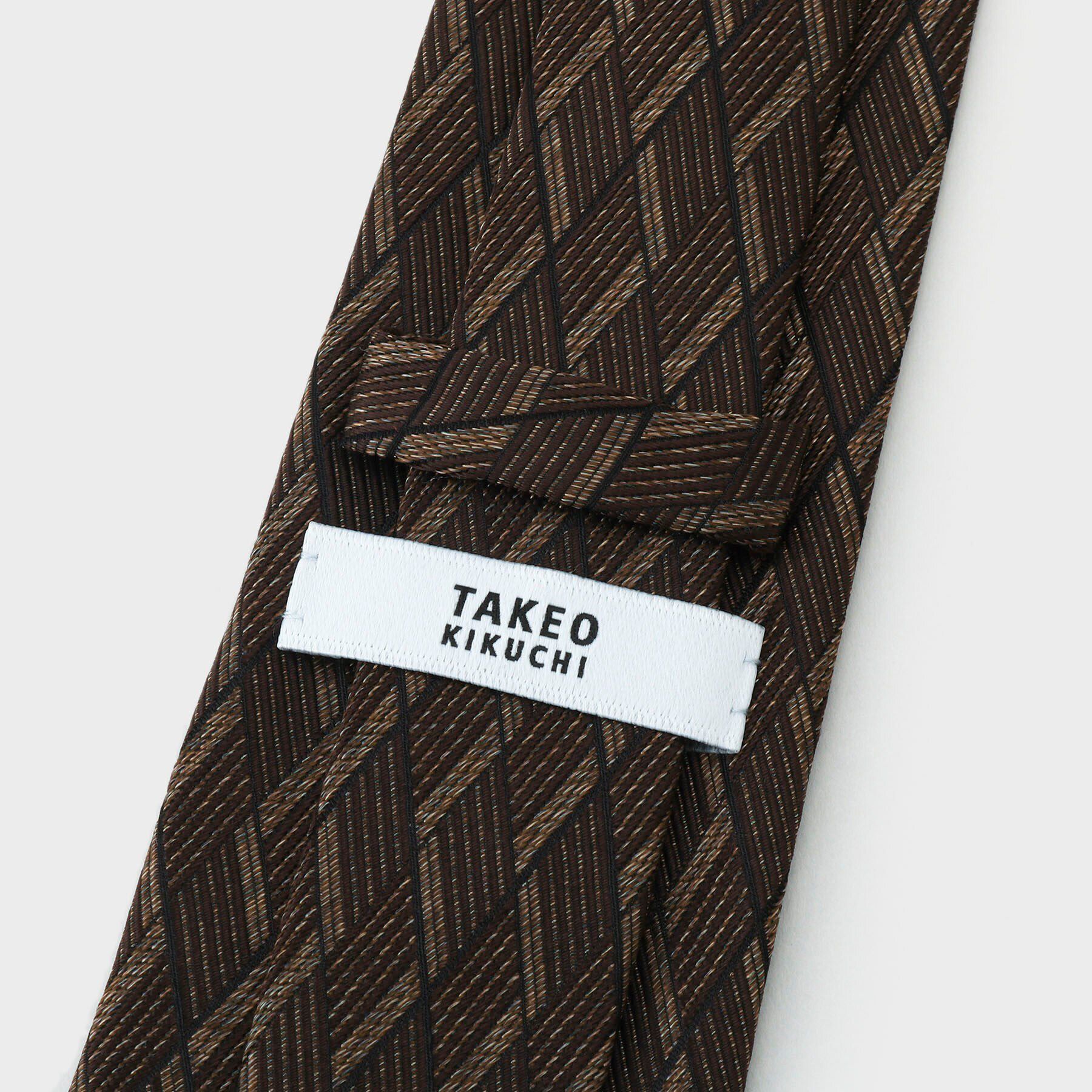 TAKEO KIKUCHI「菱文様（ひしもん）エクストラシルク　ネクタイ」|ネクタイ・蝶ネクタイ|