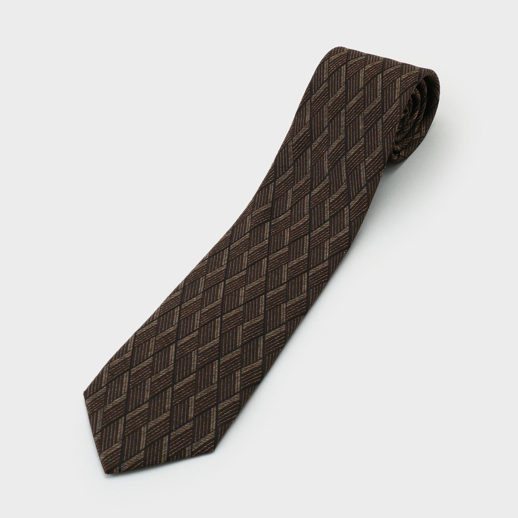 TAKEO KIKUCHI「菱文様（ひしもん）エクストラシルク　ネクタイ」|ネクタイ・蝶ネクタイ|