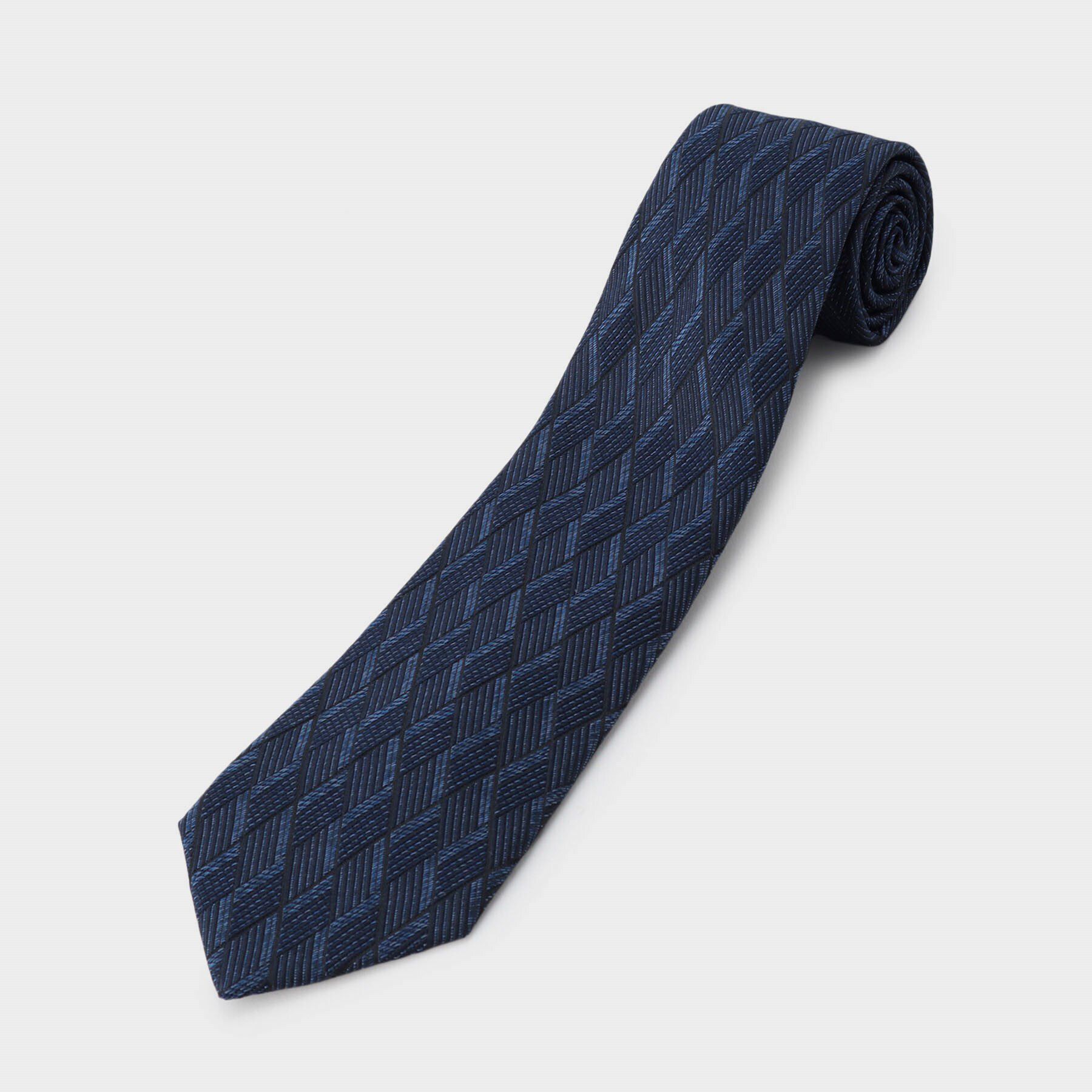 TAKEO KIKUCHI「菱文様（ひしもん）エクストラシルク　ネクタイ」|ネクタイ・蝶ネクタイ|