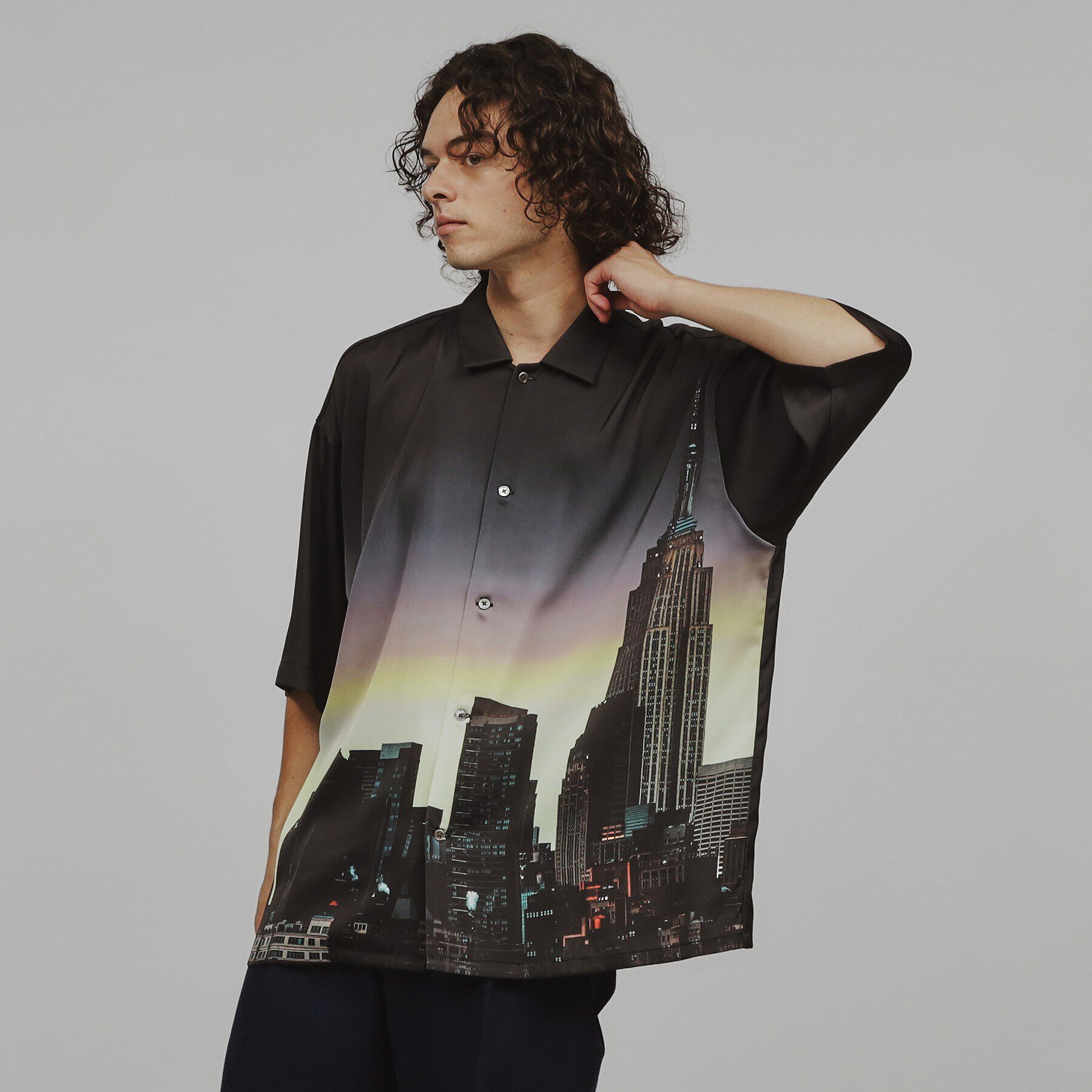 tk.TAKEO KIKUCHI「半袖転写プリントシャツ」|シャツ・ブラウス|