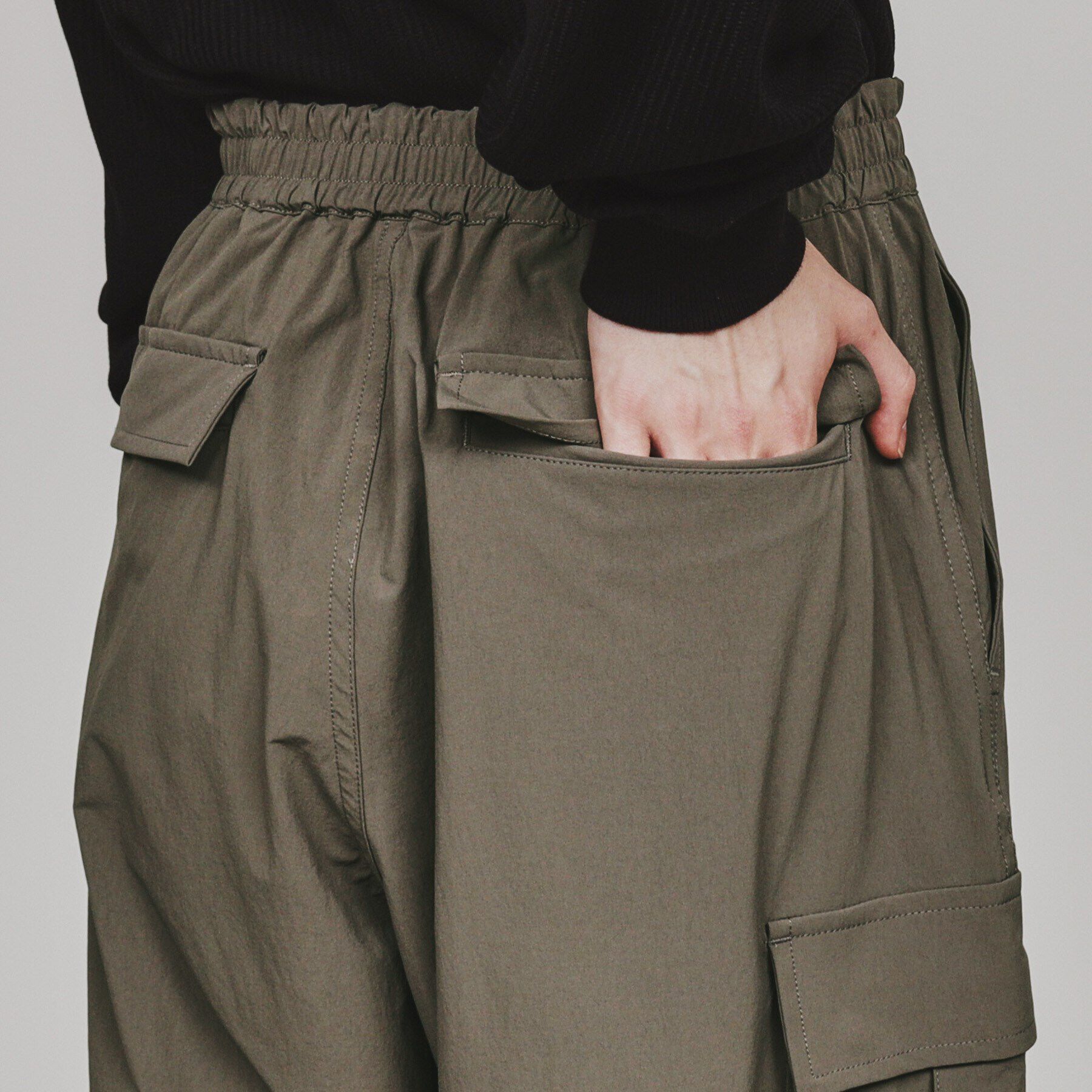 tk.TAKEO KIKUCHI「ナイロンワイドカーゴパンツ」|その他|