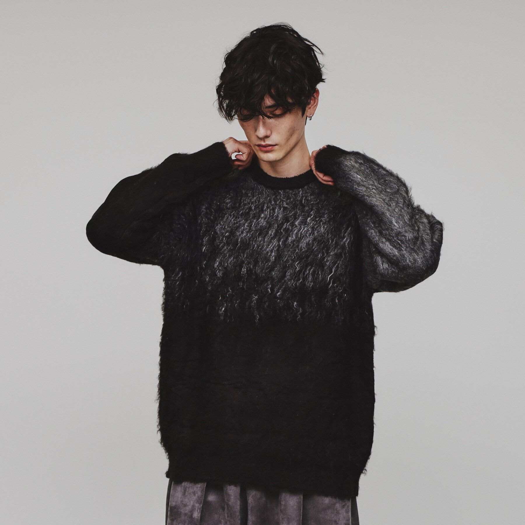 tk.TAKEO KIKUCHI「シャギーニットプルオーバー」|ニット・セーター|