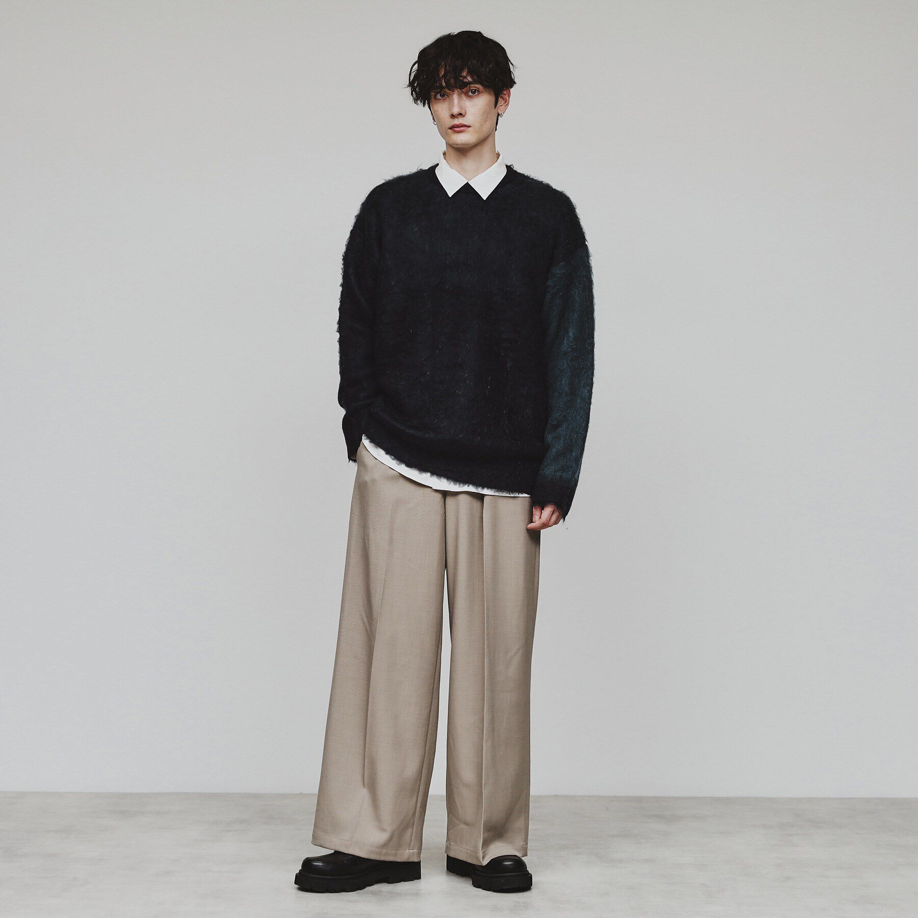 tk.TAKEO KIKUCHI「シャギーニットプルオーバー」|ニット・セーター|