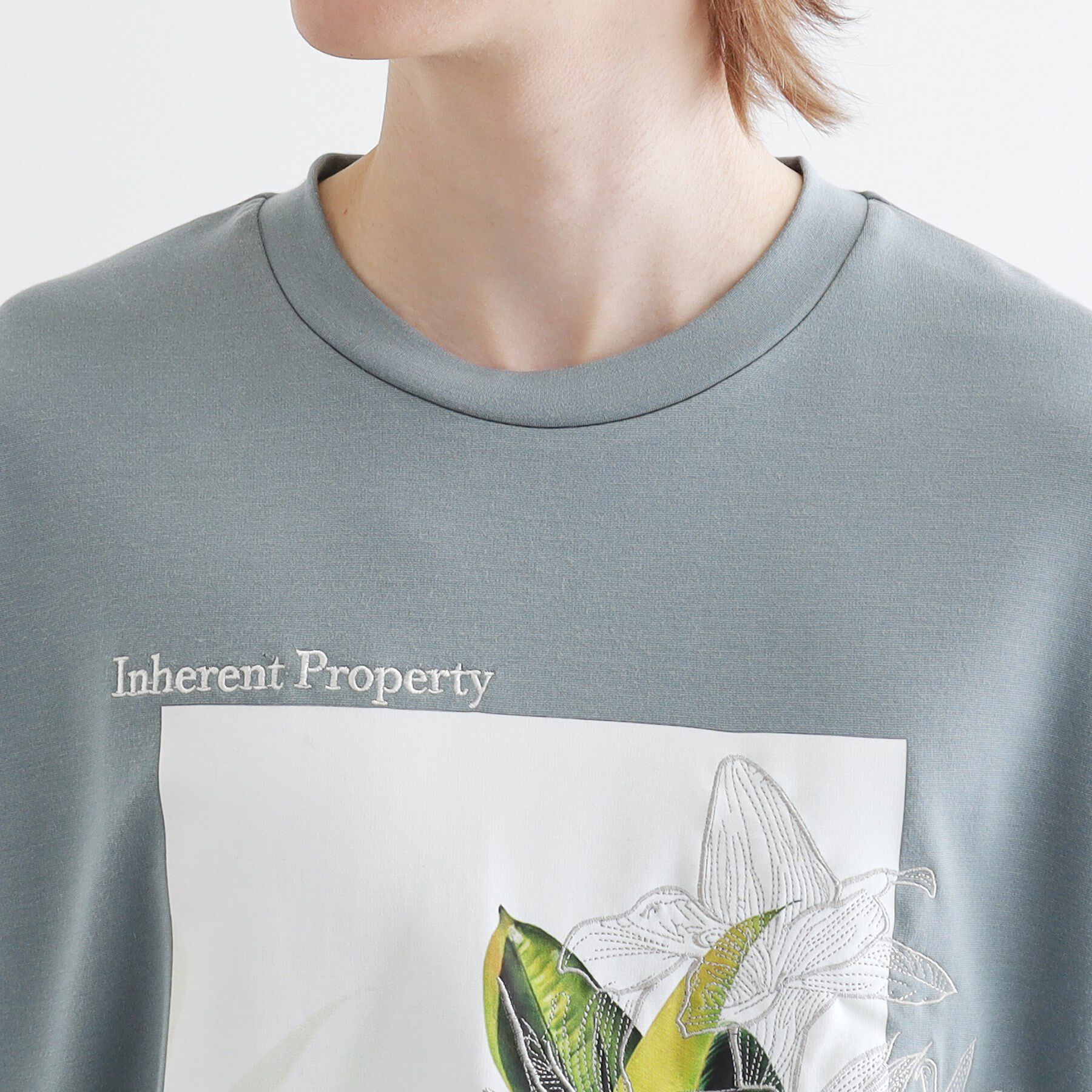 tk.TAKEO KIKUCHI「フラワープリントTシャツ」|Tシャツ・カットソー|