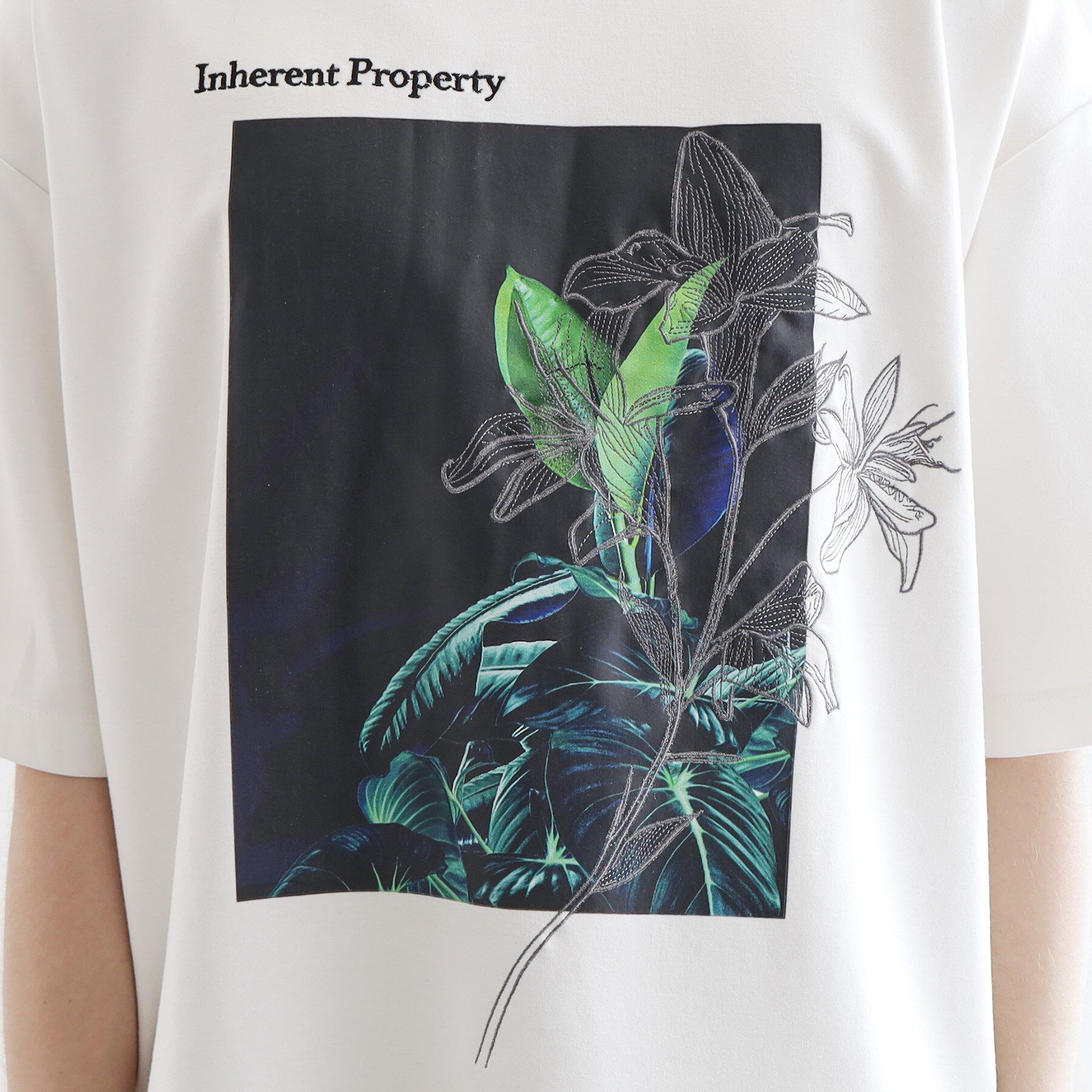 tk.TAKEO KIKUCHI「フラワープリントTシャツ」|Tシャツ・カットソー|