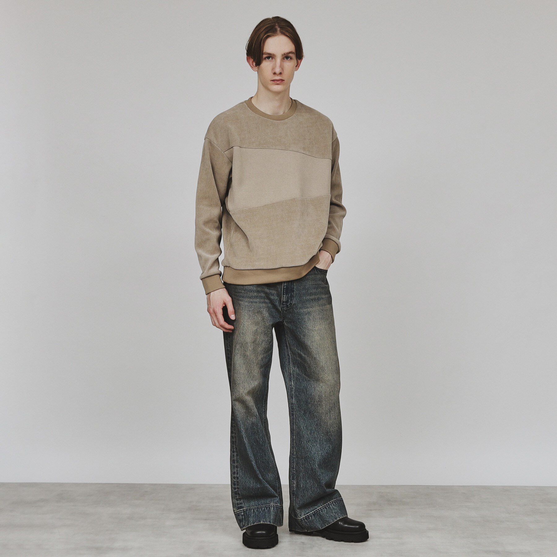 tk.TAKEO KIKUCHI「モール切替カットソー」|Tシャツ・カットソー|